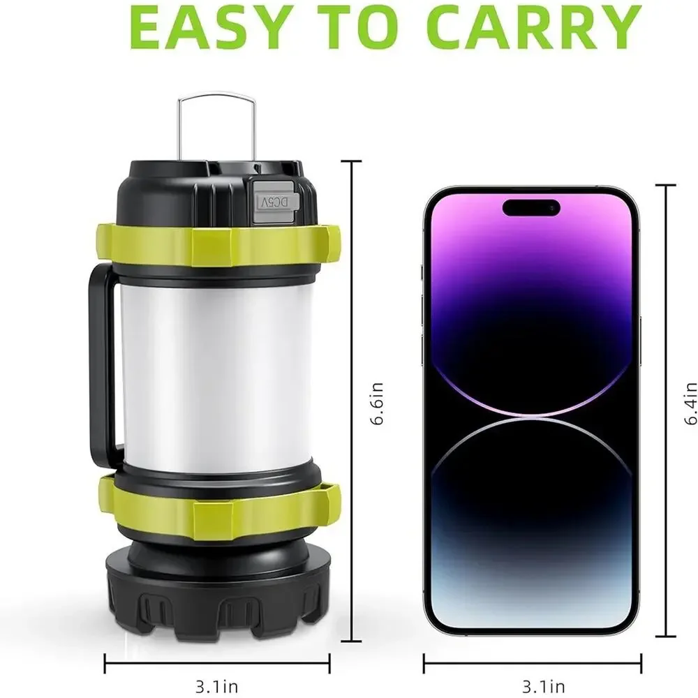 AlpsWolf Camping Lantern Rechargeable Camping Flashlight 4000 Capacity Power ...